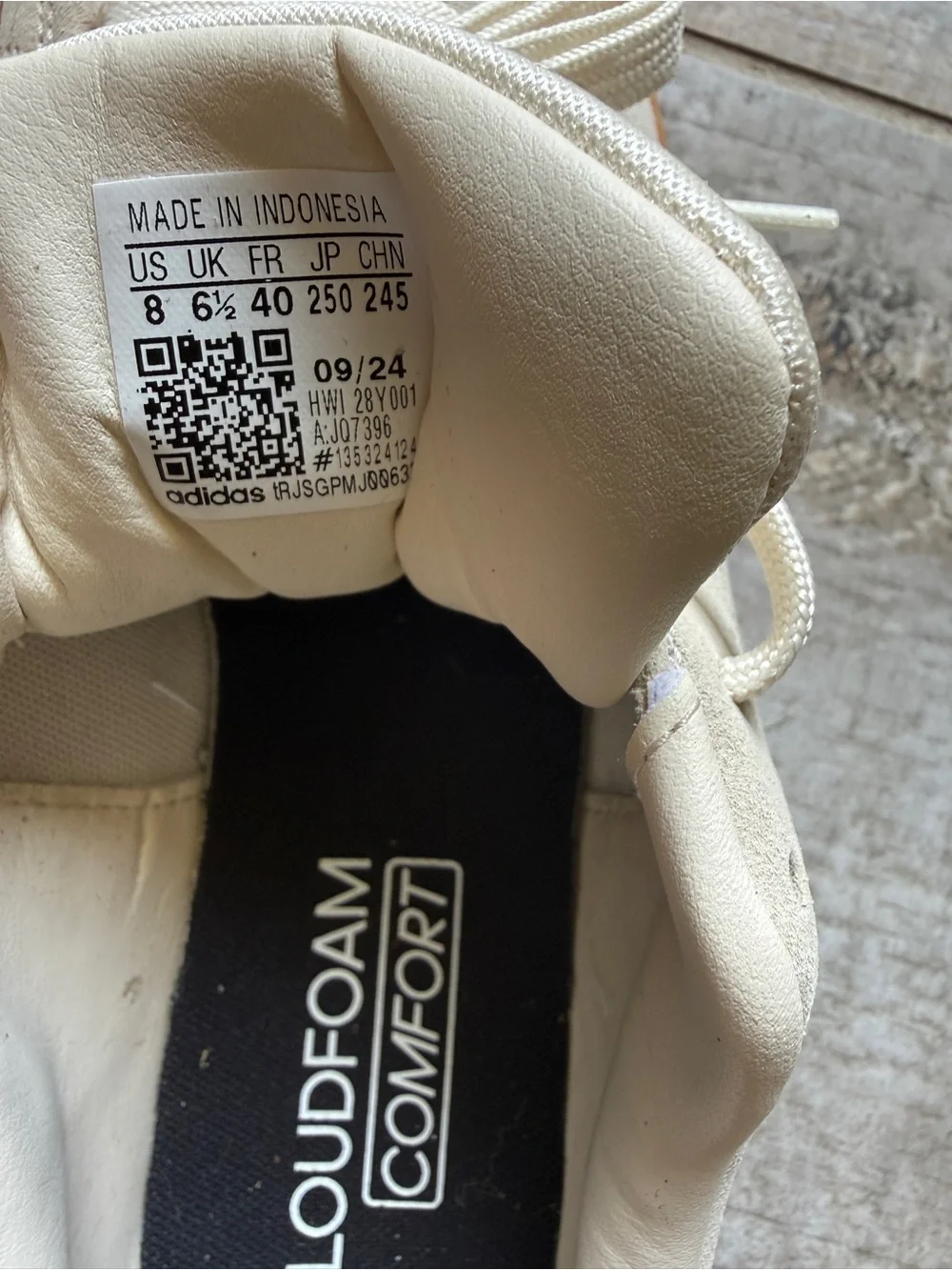 Adidas Advantage 2.0 Sneakers with Animal Print Accents- Size 8